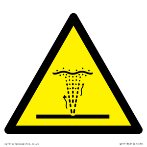 W515 Warning: Geyser (water/air) water jet